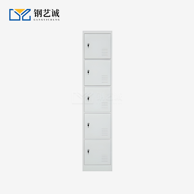 Single Column 5-door Steel locker